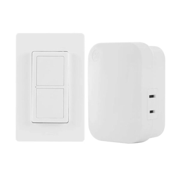 GE MySelectSmart Wireless Remote Control Light Switch 1 Outlet White - Picture 5 of 10
